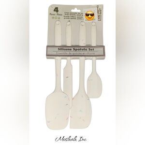Silicone Spatula 4 Pieces